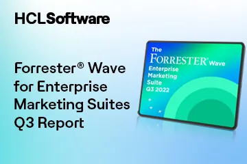 Forrester Wave for Enterprise Marketing Suites Q3 Report