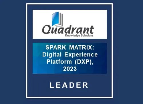 Quadrant Research names HCL Digital Experience as a Leader in 2023 SPARK Matrix.