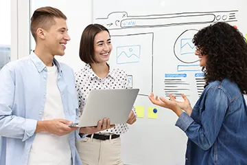 Modern and Intuitive Web-Based User Interface. Business Integration Hub to Bring Relief in the Complex Processes